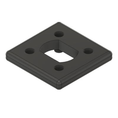 MODULAR SOLUTIONS PANEL CLAMP<br>3MM SPACER FOR 64-010-0